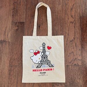 Hello Kitty Paris Tote Bag